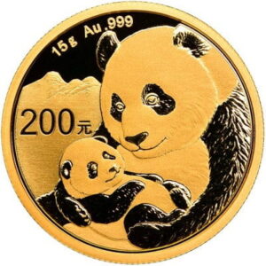 15g Zlata Kitajska panda